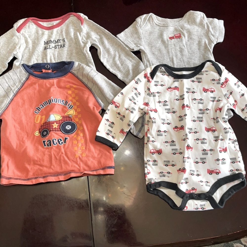 6 month shirt and onesies